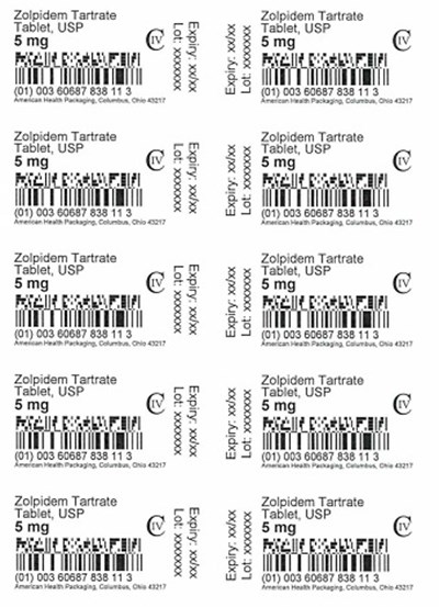 5 mg Zolpidem Tartrate Tablet Blister (5 mg Zolpidem Tartrate Tablet Blister)
